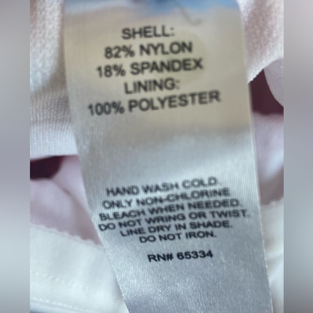Draper James RSVP NWT UPF 50 Picnic Summer Faux Wrap Halter Swimdress Size XS - Picture 10 of 11